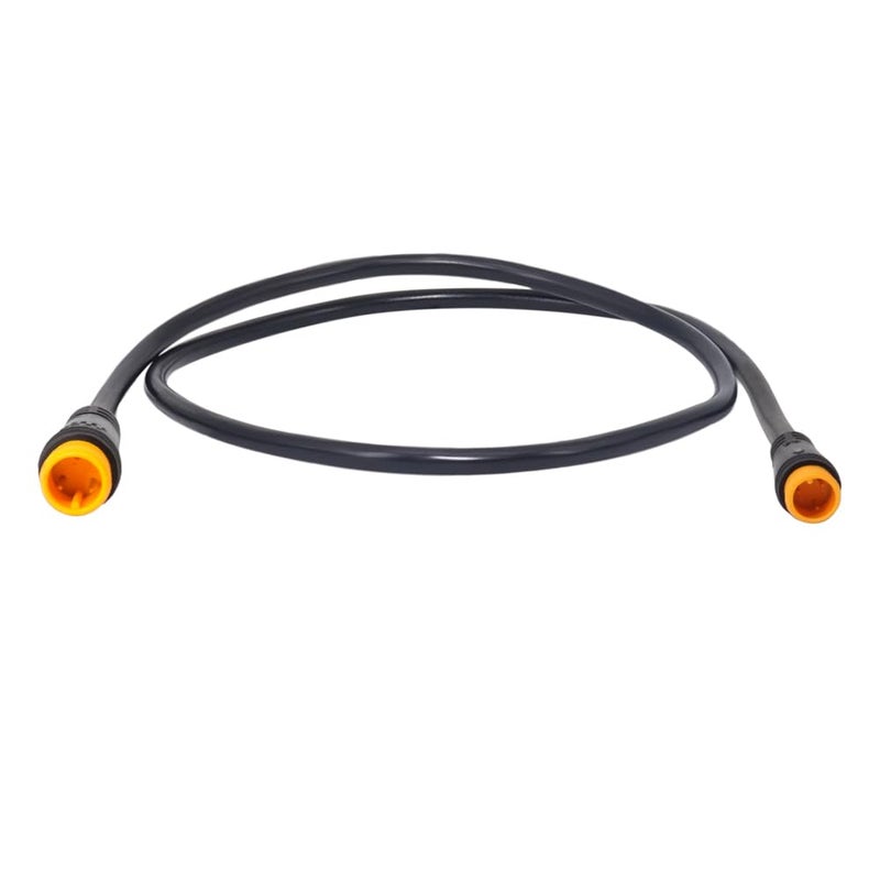 Onature Male to Male Ebike Extension Cable for Electric Bike Display and Gear Shif Sensor, Julet 2Pin / 3Pin / 5Pin Waterproof Connector to Expand Ebike Light and Twist Throttle (3 Pin Male to Male Yellow) - Image 1
